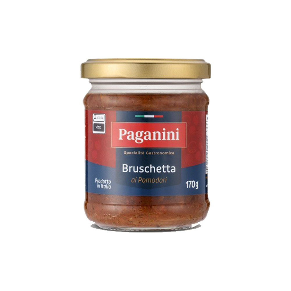 Bruschetta Al Pomodori Paganini - Pasta a Base de Tomate 170g