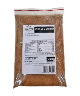 Açúcar Mascavo 500g Natural Sem Refinar | Armazém Seu Luiz