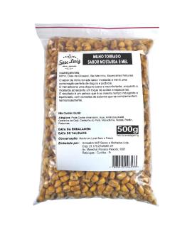 Milho Torrado Sabor Mostarda e Mel 500g