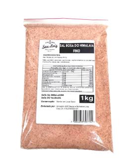 Sal Rosa do Himalaia Fino 1kg Armazém Seu Luiz