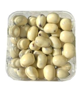 Drageado de Banana Passa Coberto com Chocolate Branco 1kg