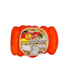 Salsicha Bockwurst  Vermelha 550g Santo Antonio (6 Unidades)