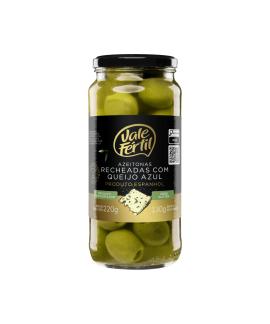 Azeitona Verde Recheada com Queijo Azul Vale Fertil 130g