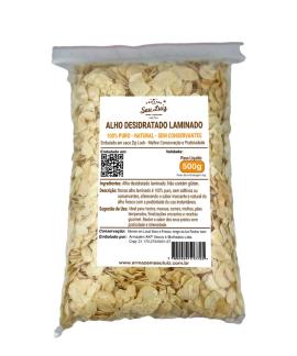 Alho Desidratado Laminado 500g – Armazém Seu Luiz