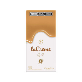 Tablete LaCreme Gold Chocolate Branco Caramelizado 100g