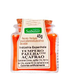 Tempero Pronto para Paella 45g Realça Sabores da Cozinha