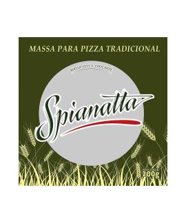 Massa de Pizza Tradicional Spianatta 200 g | Qualidade Profissional