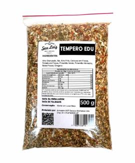 Tempero Edu Especiarias e Sal Rosa 500g  Armazém Seu Luiz