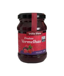 Geleia de Frutas Vermelhas Artesanal Villa Dora 200g