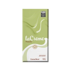 Tablete LaCreme Choco Branco com Pistache 100g Cacau Show
