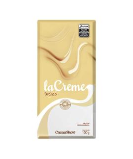 Tablete LaCreme Branco 100g Cacau Show