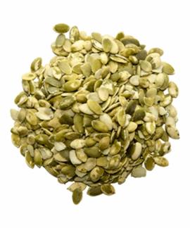 Semente de Abobora Sem Casca Natural Tipo AA 500g