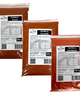 Kit Pápricas Premium 3x500g - Armazém Seu Luiz