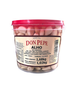 Alho em Conserva 1kg Don Pepe