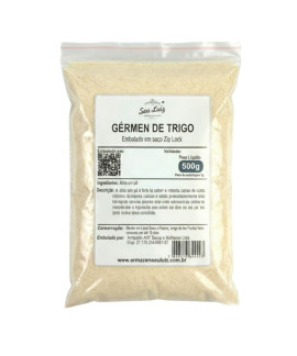 Gérmen de Trigo 500g Armazém Seu Luiz Natural e Nutritivo