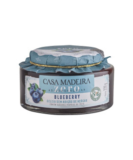 Geleia Blueberry Zero Açucar Casa Madeira 220g