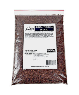 Quinoa Vermelha em Grãos 500g – Armazém Seu Luiz