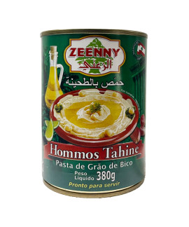 Hommos Tahine Zeenny 380g Pasta de Grão-de-Bico com Gergelim